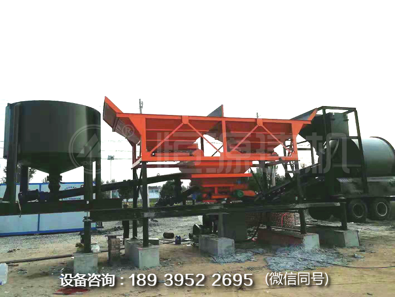 建個(gè)可移動(dòng)式攪拌站設(shè)備價(jià)格多少錢？免基礎(chǔ)移動(dòng)式混凝土攪拌站優(yōu)勢(shì)分析